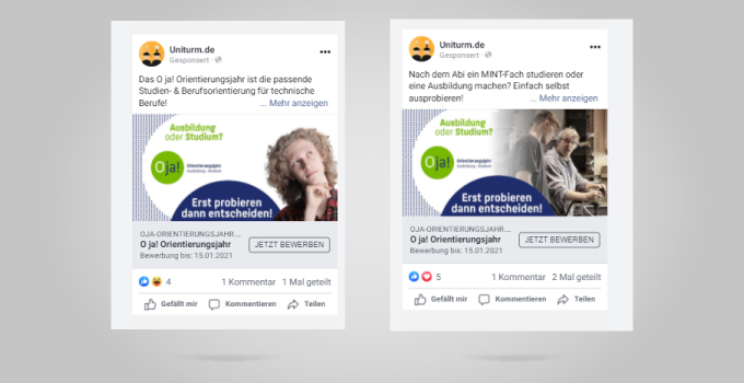 Bild O ja Orientierungsjahr HTW Berlin Facebook