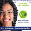 O ja Orientierungsjahr HTW Berlin Online Marketing Kampagne