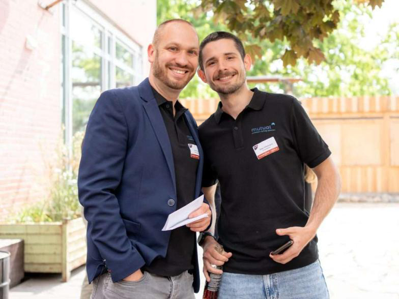 Dirk Ehrlich und Max Hillebrand