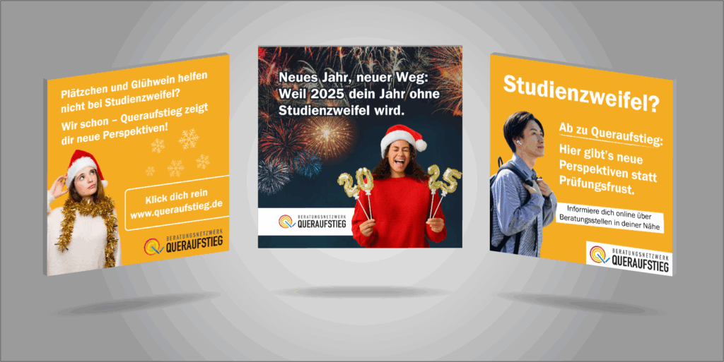 Instagram Ads Studierendenmarketing Queraufstieg