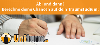 Uniturm NC-Rechner Banner mit Logo Text oben