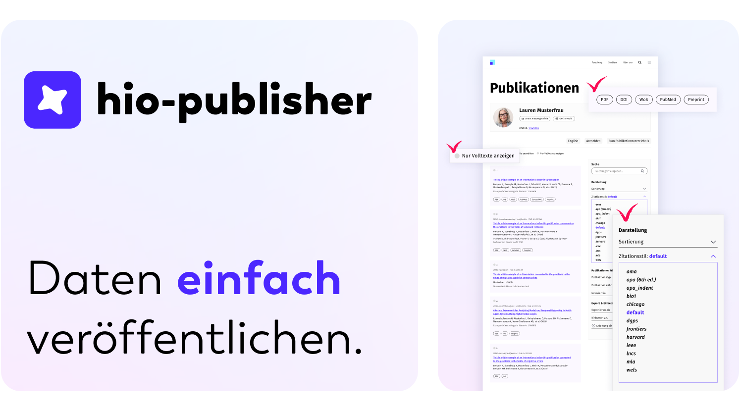 WEBTEAM HIO-publisher HISinOne WebCMS Manager